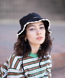 X-girl | KNIT BUCKET HAT(ハット)