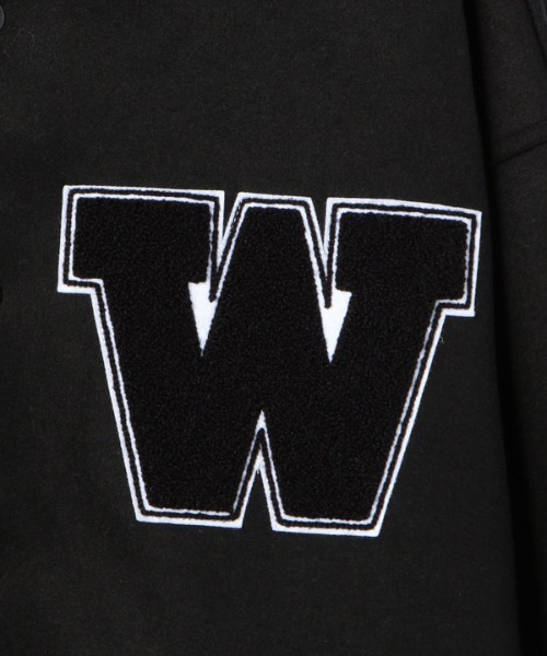 WHITELAND（ホワイトランド）の「WHITELAND/ホワイトランド/メルトンボンバージャケット（ブルゾン・レディース・ブラック・FREE）」の11枚目の写真