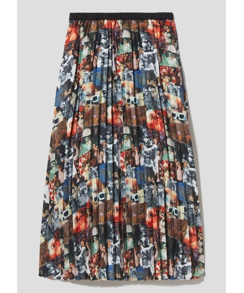 Design Tshirts Store graniph（デザイン　ティーシャツ　ストア　グラニフ）の「グレムリン コラージュ(グレムリン)｜コラボプリーツスカート（スカート・レディース・マルチ・FREE）」の8枚目の写真