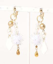 tone（トーン）の「atelier*mio/クレイ × オーナメント costume jewelry earring（イヤリング）」