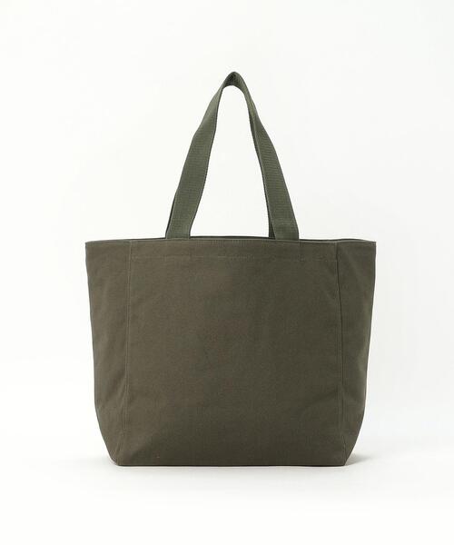 美品✨アニエスベー bロゴシルバー金具 トートバッグ カーキ 光沢 美品✨アニエスベー bロゴシルバー金具 トートバッグ カーキ