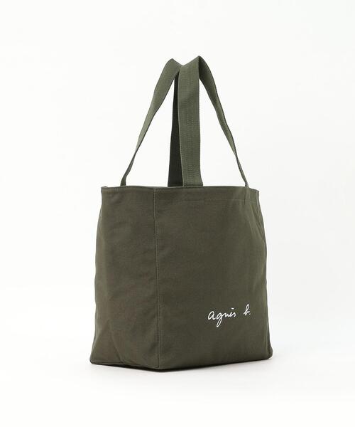 agnes b.（アニエスベー）の「WEB限定 ロゴトートバッグ (GO03－01 