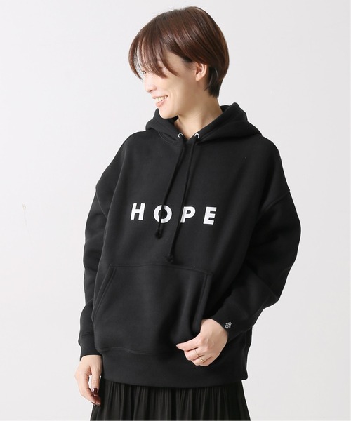 journal standard L'essage(ジャーナルスタンダードレサージュ)の「POET MEETS DUBWISE HOPE FOODIE:パーカー◆(パーカー・レディース・ブラック/グレー・FREE)」の2枚目の写真