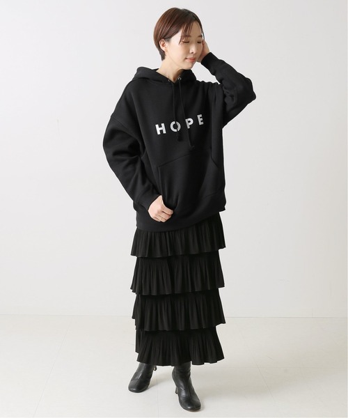 journal standard L'essage(ジャーナルスタンダードレサージュ)の「POET MEETS DUBWISE HOPE FOODIE:パーカー◆(パーカー・レディース・ブラック/グレー・FREE)」の14枚目の写真