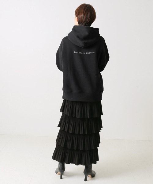 journal standard L'essage(ジャーナルスタンダードレサージュ)の「POET MEETS DUBWISE HOPE FOODIE:パーカー◆(パーカー・レディース・ブラック/グレー・FREE)」の10枚目の写真