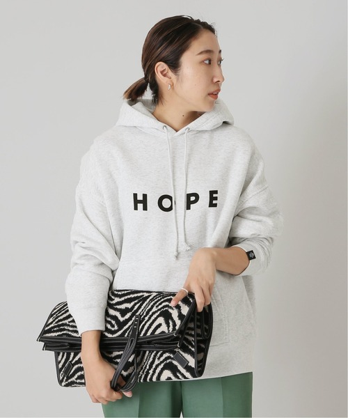 journal standard L'essage(ジャーナルスタンダードレサージュ)の「POET MEETS DUBWISE HOPE FOODIE:パーカー◆(パーカー・レディース・ブラック/グレー・FREE)」の15枚目の写真