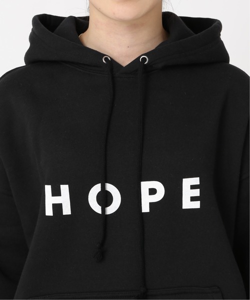 journal standard L'essage(ジャーナルスタンダードレサージュ)の「POET MEETS DUBWISE HOPE FOODIE:パーカー◆(パーカー・レディース・ブラック/グレー・FREE)」の16枚目の写真