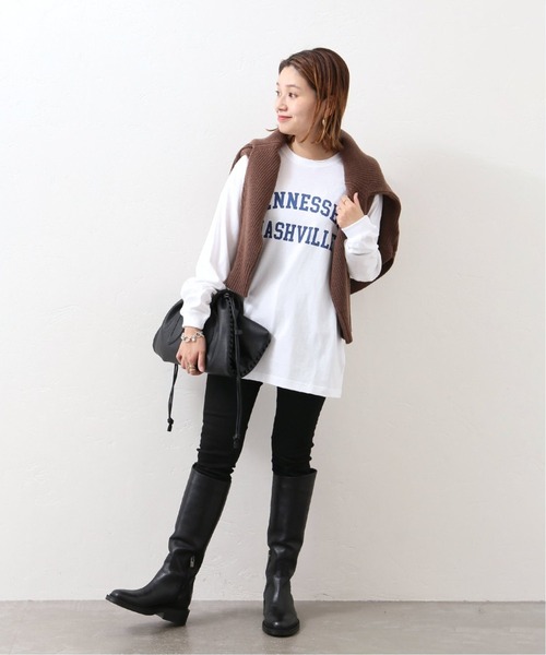 JOURNAL STANDARD（ジャーナルスタンダード）の「ロゴロングTシャツ◇2
