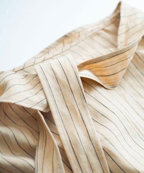 ONEME（ワンム）の「【 ONEME 】ラップアラウンドスカート（スカート・レディース・ベージュ/アイボリー・FREE）」の8枚目の写真