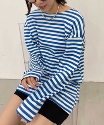 CAPRICIEUX LE'MAGE | デッドストックロシアボーダーTシャツ(Tシャツ/カットソー)