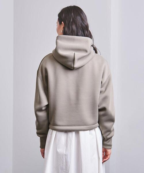UNITED ARROWS（ユナイテッドアローズ）の「【WEB限定】＜UNITED ARROWS＞P ショート フーディ W（パーカー・レディース・グレー/オフホワイト/ライトピンク・FREE）」の6枚目の写真