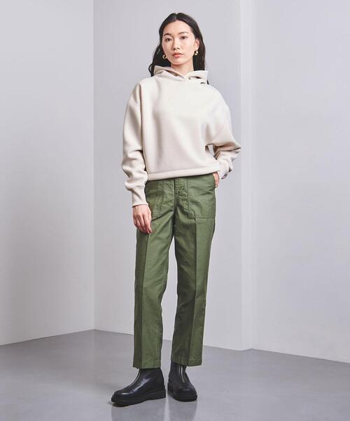 UNITED ARROWS（ユナイテッドアローズ）の「【WEB限定】＜UNITED ARROWS＞P ショート フーディ W（パーカー・レディース・グレー/オフホワイト/ライトピンク・FREE）」の10枚目の写真