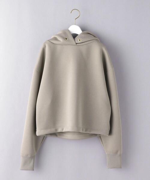 UNITED ARROWS（ユナイテッドアローズ）の「【WEB限定】＜UNITED ARROWS＞P ショート フーディ W（パーカー・レディース・グレー/オフホワイト/ライトピンク・FREE）」の11枚目の写真