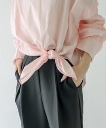 mystic | ウエストリボンシャツ(シャツ/ブラウス)