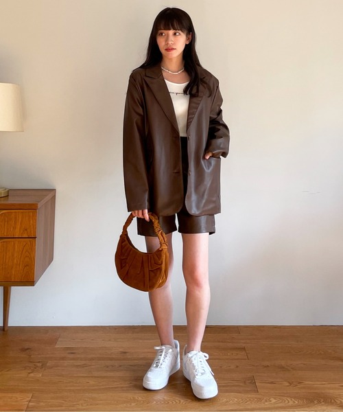 EPIMI E'PIMMY（エピミエピミー）の「〈Set upにも〉アソートボックステーラードジャケット（テーラードジャケット・レディース・ブラック/ベージュ/ブラウン/ブラック系その他・MEDIUM）」の16枚目の写真