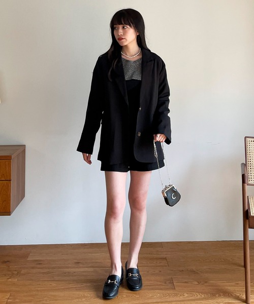 EPIMI E'PIMMY（エピミエピミー）の「〈Set upにも〉アソートボックステーラードジャケット（テーラードジャケット・レディース・ブラック/ベージュ/ブラウン/ブラック系その他・MEDIUM）」の15枚目の写真