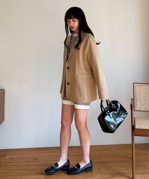 EPIMI E'PIMMY（エピミエピミー）の「〈Set upにも〉アソートボックステーラードジャケット（テーラードジャケット・レディース・ブラック/ベージュ/ブラウン/ブラック系その他・MEDIUM）」の19枚目の写真