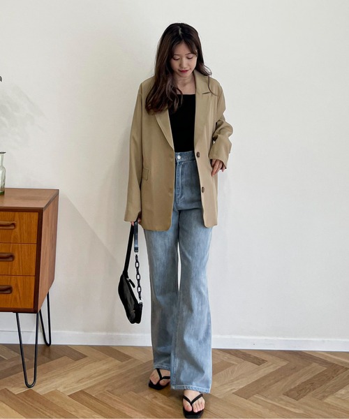 EPIMI E'PIMMY（エピミエピミー）の「〈Set upにも〉アソートボックステーラードジャケット（テーラードジャケット・レディース・ブラック/ベージュ/ブラウン/ブラック系その他・MEDIUM）」の20枚目の写真