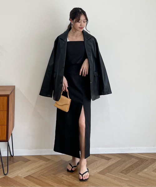 EPIMI E'PIMMY（エピミエピミー）の「〈Set upにも〉アソートボックステーラードジャケット（テーラードジャケット・レディース・ブラック/ベージュ/ブラウン/ブラック系その他・MEDIUM）」の13枚目の写真