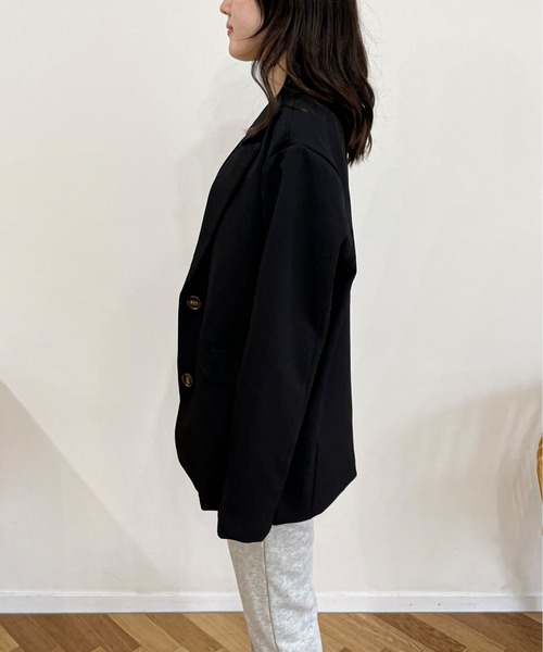 EPIMI E'PIMMY（エピミエピミー）の「〈Set upにも〉アソートボックステーラードジャケット（テーラードジャケット・レディース・ブラック/ベージュ/ブラウン/ブラック系その他・MEDIUM）」の21枚目の写真