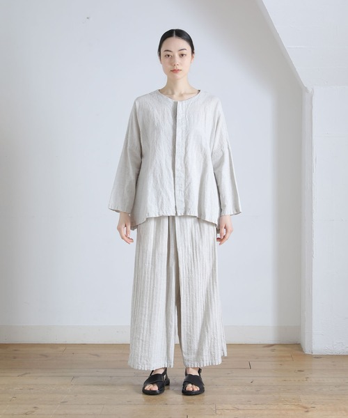 Plantation（プランテーション）の「メランジFLAT/カーディガン