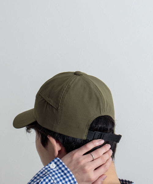 GLOSTER（グロスター）の「【GLOSTER/グロスター】VENTILATION ENBROIDERY CAP ベンチレーション刺繍キャップ（キャップ・メンズ・オリーブ/ベージュ/ブラック・FREE）」の18枚目の写真
