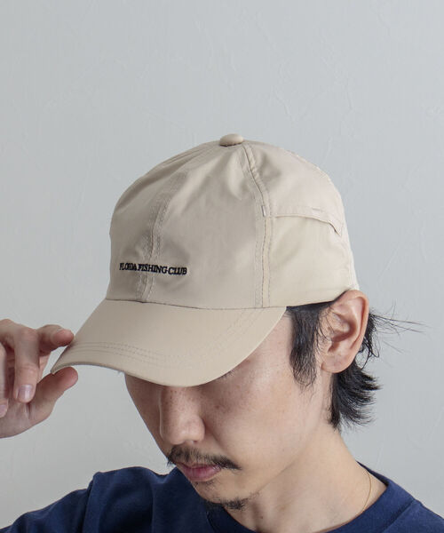 GLOSTER（グロスター）の「【GLOSTER/グロスター】VENTILATION ENBROIDERY CAP ベンチレーション刺繍キャップ（キャップ・メンズ・オリーブ/ベージュ/ブラック・FREE）」の16枚目の写真