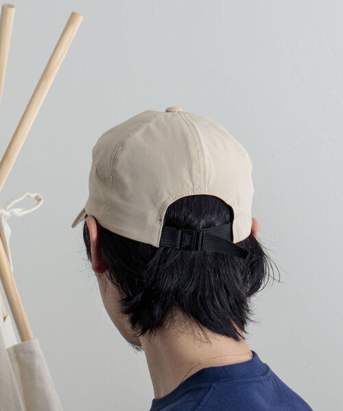 GLOSTER（グロスター）の「【GLOSTER/グロスター】VENTILATION ENBROIDERY CAP ベンチレーション刺繍キャップ（キャップ・メンズ・オリーブ/ベージュ/ブラック・FREE）」の8枚目の写真