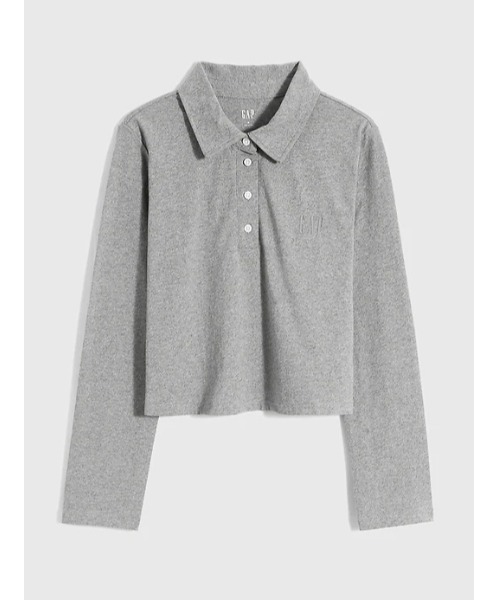 GAP（ギャップ）の「ウォッシュド ロー ジャージー クロップドトップス（Tシャツ/カットソー・レディース・ホワイト/ブラック/グレー/ブルー/レッド系その他・S/M/L/XL/XS/XXS）」の13枚目の写真