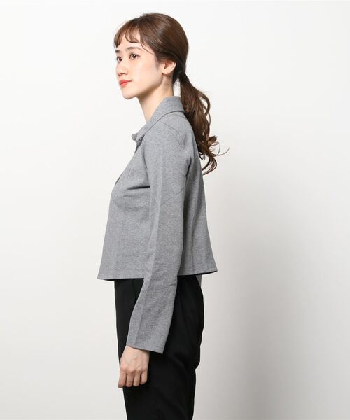 GAP（ギャップ）の「ウォッシュド ロー ジャージー クロップドトップス