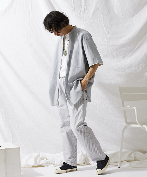 SMITH'S(スミス)の「《予約》【SMITH'S / スミス】別注 OX ペインターパンツ(その他パンツ・メンズ・ライトブルー/グレー/ブルー・MEDIUM/LARGE)」の8枚目の写真