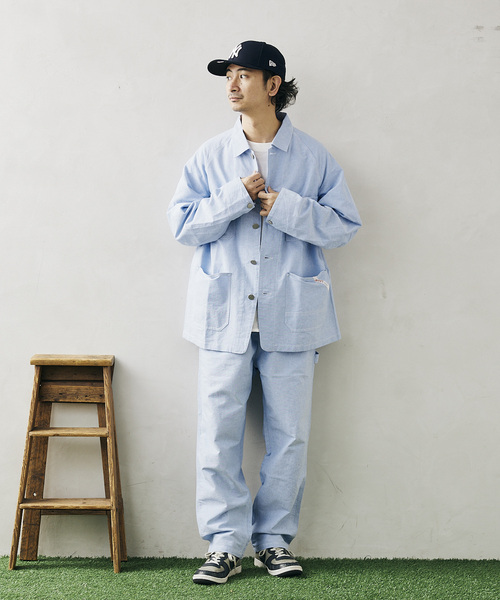 SMITH'S(スミス)の「《予約》【SMITH'S / スミス】別注 OX ペインターパンツ(その他パンツ・メンズ・ライトブルー/グレー/ブルー・MEDIUM/LARGE)」の18枚目の写真