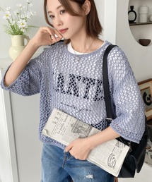 siso　【新品・未使用】ビックメッシュトップス HARE（ハレ）の「ソデメッシュビッグT(HARE)（Tシャツ