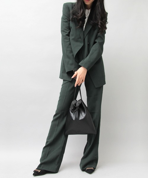 glabella（グラベラ）の「2WAY PU 巾着バッグ（ハンドバッグ・ショルダーバッグ）（ショルダーバッグ・メンズ・ブラック・FREE）」の12枚目の写真