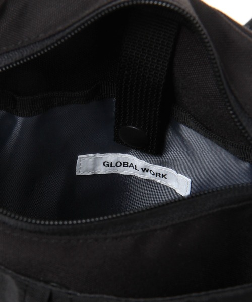 GLOBAL WORK（グローバルワーク）の「ハッスイサコッシュ/264190（ショルダーバッグ・メンズ・ブラック/カーキ/ベージュ・FREE）」の12枚目の写真