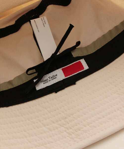 Nine Tailor（ナインテイラー）の「【Nine Tailor/ナインテーラー】Petal Hat（ハット・メンズ・チャコールグレー/グレー/オフホワイト・FREE）」の21枚目の写真