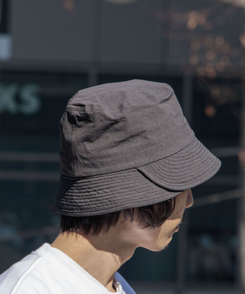 Nine Tailor（ナインテイラー）の「【Nine Tailor/ナインテーラー】Petal Hat（ハット・メンズ・チャコールグレー/グレー/オフホワイト・FREE）」の13枚目の写真