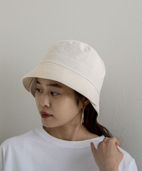 Nine Tailor（ナインテイラー）の「【Nine Tailor/ナインテーラー】Petal Hat（ハット・メンズ・チャコールグレー/グレー/オフホワイト・FREE）」の9枚目の写真