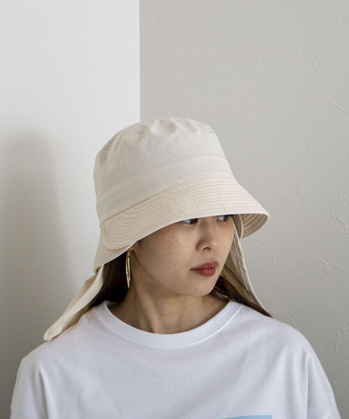 Nine Tailor（ナインテイラー）の「【Nine Tailor/ナインテーラー】Petal Hat（ハット・メンズ・チャコールグレー/グレー/オフホワイト・FREE）」の7枚目の写真
