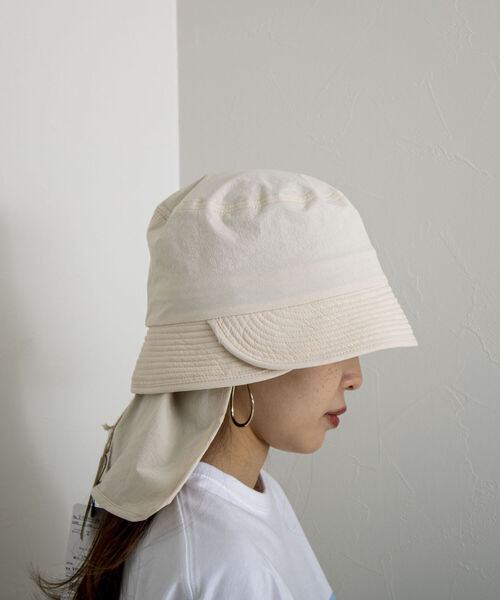 Nine Tailor（ナインテイラー）の「【Nine Tailor/ナインテーラー】Petal Hat（ハット・メンズ・チャコールグレー/グレー/オフホワイト・FREE）」の6枚目の写真
