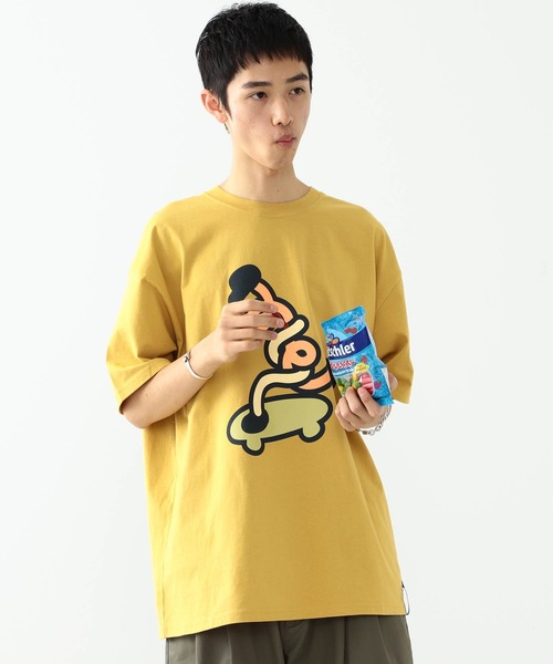 YUYA × BeAMS DOT(ユウヤバイビームスドット)の「YUYA × BeAMS DOT / “YURU” アート Tシャツ(Tシャツ/カットソー・メンズ・ベージュ/マスタード・MEDIUM/LARGE)」の20枚目の写真