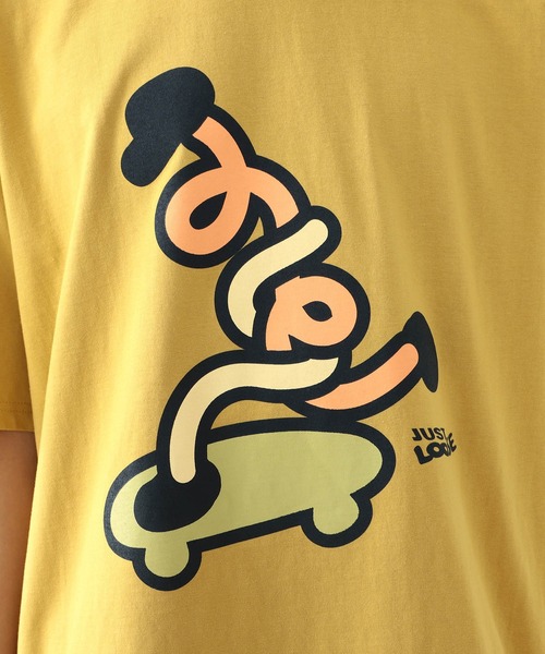 YUYA × BeAMS DOT(ユウヤバイビームスドット)の「YUYA × BeAMS DOT / “YURU” アート Tシャツ(Tシャツ/カットソー・メンズ・ベージュ/マスタード・MEDIUM/LARGE)」の22枚目の写真