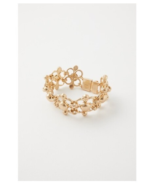 MOUSSY（マウジー）の「RING CHAIN ブレスレット（ブレスレット・レディース・ゴールド/シルバー・FREE）」の4枚目の写真