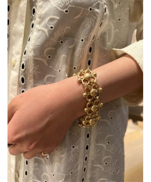 MOUSSY（マウジー）の「RING CHAIN ブレスレット（ブレスレット・レディース・ゴールド/シルバー・FREE）」の19枚目の写真