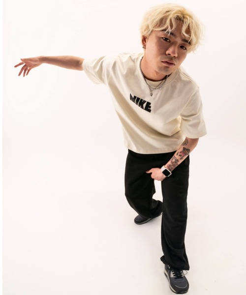 NIKE（ナイキ）の「NIKE WOMENS TEE BOXY CIRCA 2 / ナイキ ウィメンズ ボクシー Tシャツ 【SP】（Tシャツ/カットソー・メンズ・オレンジ/ブルー/ホワイト・L/M/S/XL）」の15枚目の写真