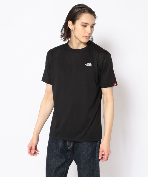 THE NORTH FACE（ザノースフェイス）の「THE NORTH FACE(ザ・ノースフェイス) ショートスリーブスクエアカモフラージュティー/ NT32158（Tシャツ/カットソー・メンズ・ブラック/オフホワイト・LARGE/X-LARGE/MEDIUM）」の5枚目の写真