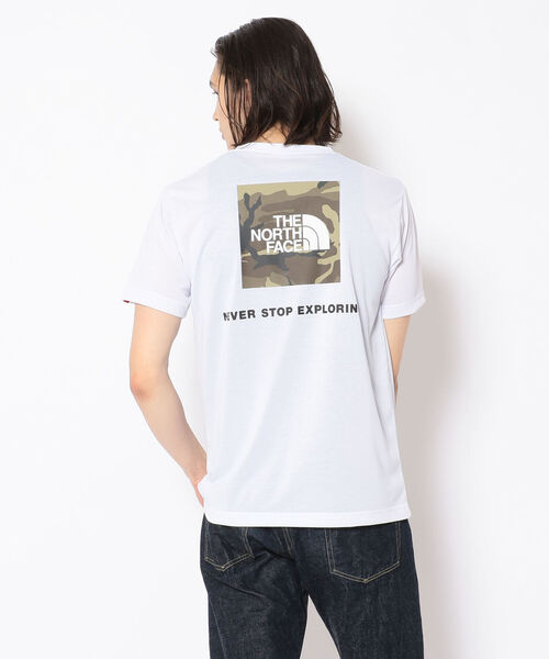 THE NORTH FACE（ザノースフェイス）の「THE NORTH FACE(ザ・ノースフェイス) ショートスリーブスクエアカモフラージュティー/ NT32158（Tシャツ/カットソー・メンズ・ブラック/オフホワイト・LARGE/X-LARGE/MEDIUM）」の15枚目の写真