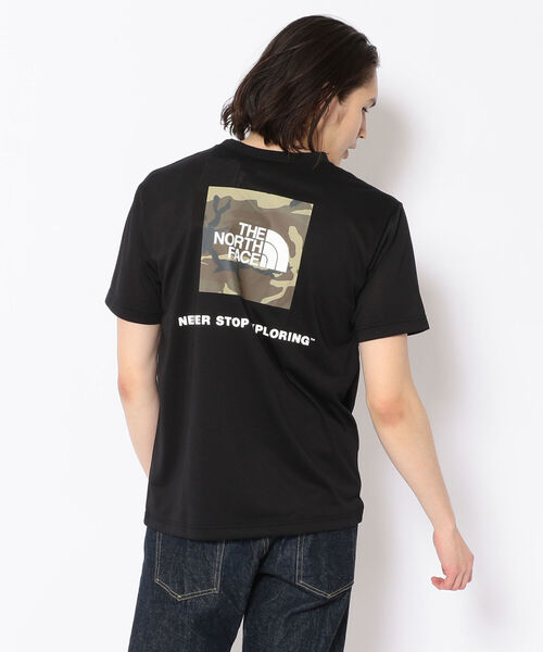 THE NORTH FACE（ザノースフェイス）の「THE NORTH FACE(ザ・ノースフェイス) ショートスリーブスクエアカモフラージュティー/ NT32158（Tシャツ/カットソー・メンズ・ブラック/オフホワイト・LARGE/X-LARGE/MEDIUM）」の16枚目の写真
