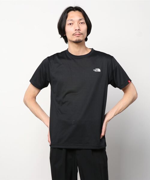 THE NORTH FACE（ザノースフェイス）の「THE NORTH FACE(ザ・ノースフェイス) ショートスリーブスクエアカモフラージュティー/ NT32158（Tシャツ/カットソー・メンズ・ブラック/オフホワイト・LARGE/X-LARGE/MEDIUM）」の7枚目の写真