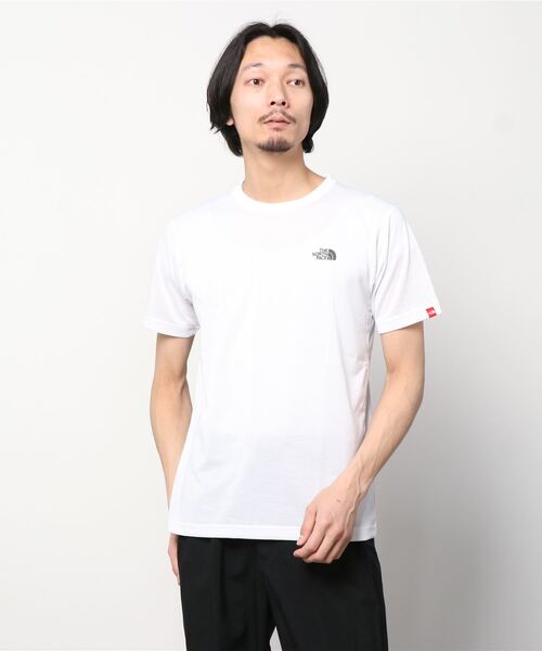 THE NORTH FACE（ザノースフェイス）の「THE NORTH FACE(ザ・ノースフェイス) ショートスリーブスクエアカモフラージュティー/ NT32158（Tシャツ/カットソー・メンズ・ブラック/オフホワイト・LARGE/X-LARGE/MEDIUM）」の4枚目の写真